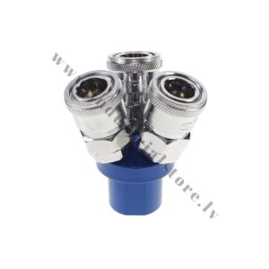 PNEIMO SISTĒMAS SADALĪTĀJS 1->3 AR 1/2"(21MM) IEVADU