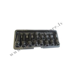 TORX 1/2''PAGARINĀTU TRIECIENUZGAĻU KOMPLEKTS 8VIEN