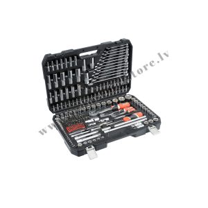 MUCIŅATSLĒGU 1/2″ 3/8″ 1/4″ + RADZIŅATSLĒGU KOMPLEKTS 216VIEN