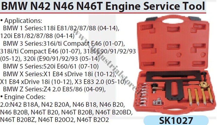 BMW N42 , N46 DZINĒJU VALVETRONIC SISTĒMAS UZSTĀDĪŠANAS INSTRUMENTU KOMPLEKTS - Image 3