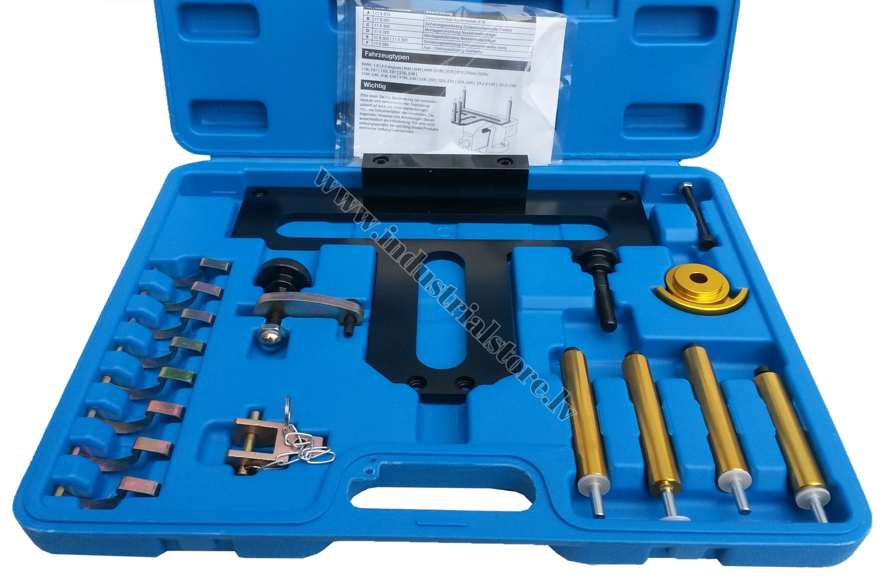 BMW N42 , N46 DZINĒJU VALVETRONIC SISTĒMAS UZSTĀDĪŠANAS INSTRUMENTU KOMPLEKTS - Image 2