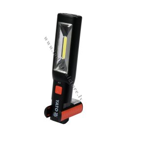 DARBNĪCU LUKTURIS AR COB LED DIOŽU SPULDZĒM UZLĀDĒJAMS YATO 1800mAh