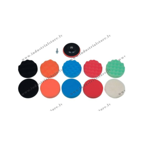 125 MM PULĒŠANAS PĒDU KOMPLEKTS AR 14 MM STIPRINĀJUMU, 12 GAB.