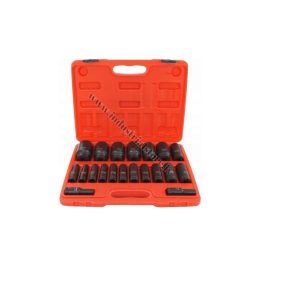 1/2" PAGARINĀTU TRIECIENMUCIŅU KOMPLEKTS 10-38MM 20 VIENĪBAS