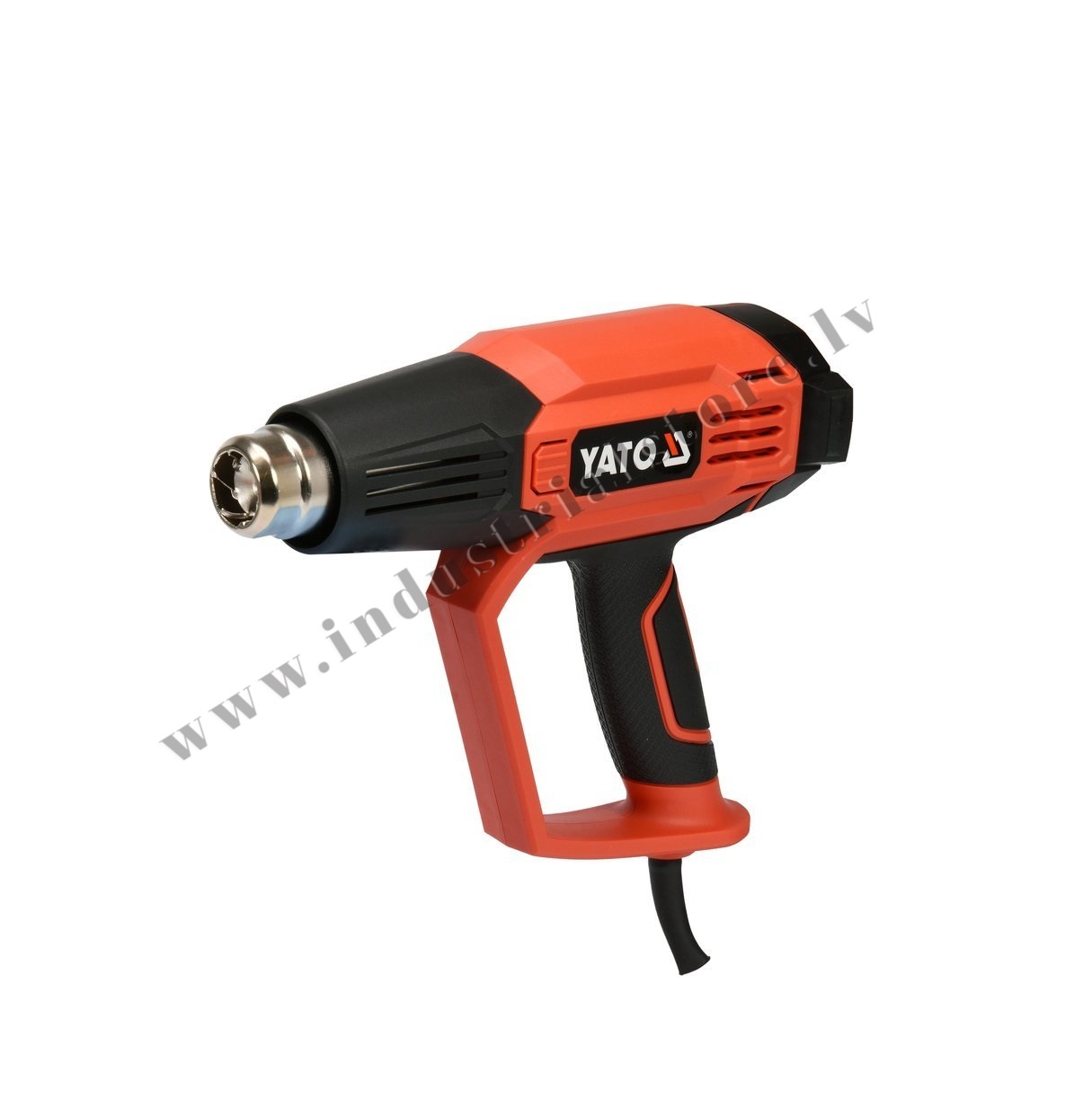 INDUSTRIĀLAIS FĒNS 220V 1600W REGULĒJAMS 50-650*C AR LCD DISPLEJU - Image 2