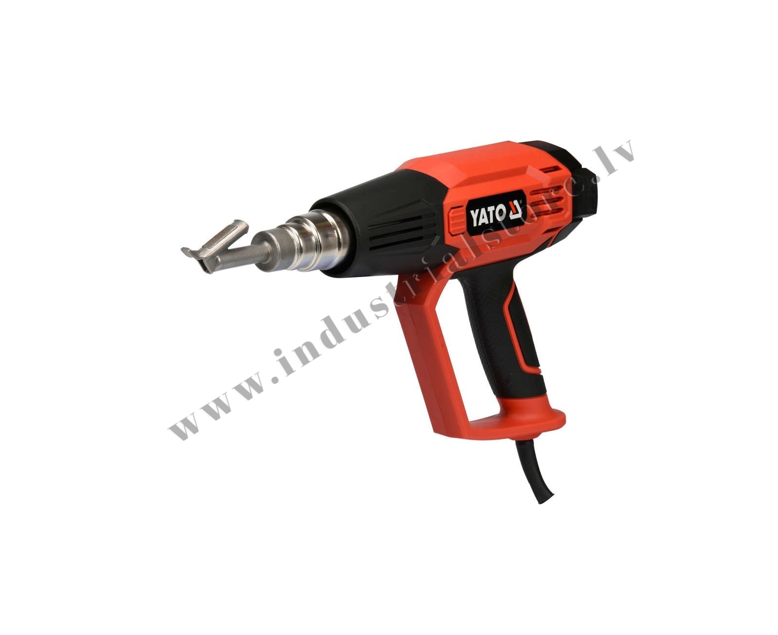 INDUSTRIĀLAIS FĒNS 220V 1600W REGULĒJAMS 50-650*C AR LCD DISPLEJU - Image 3