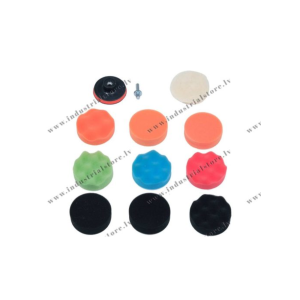 80 MM PULĒŠANAS PĒDU KOMPLEKTS AR 10 MM STIPRINĀJUMU, 12 GAB.
