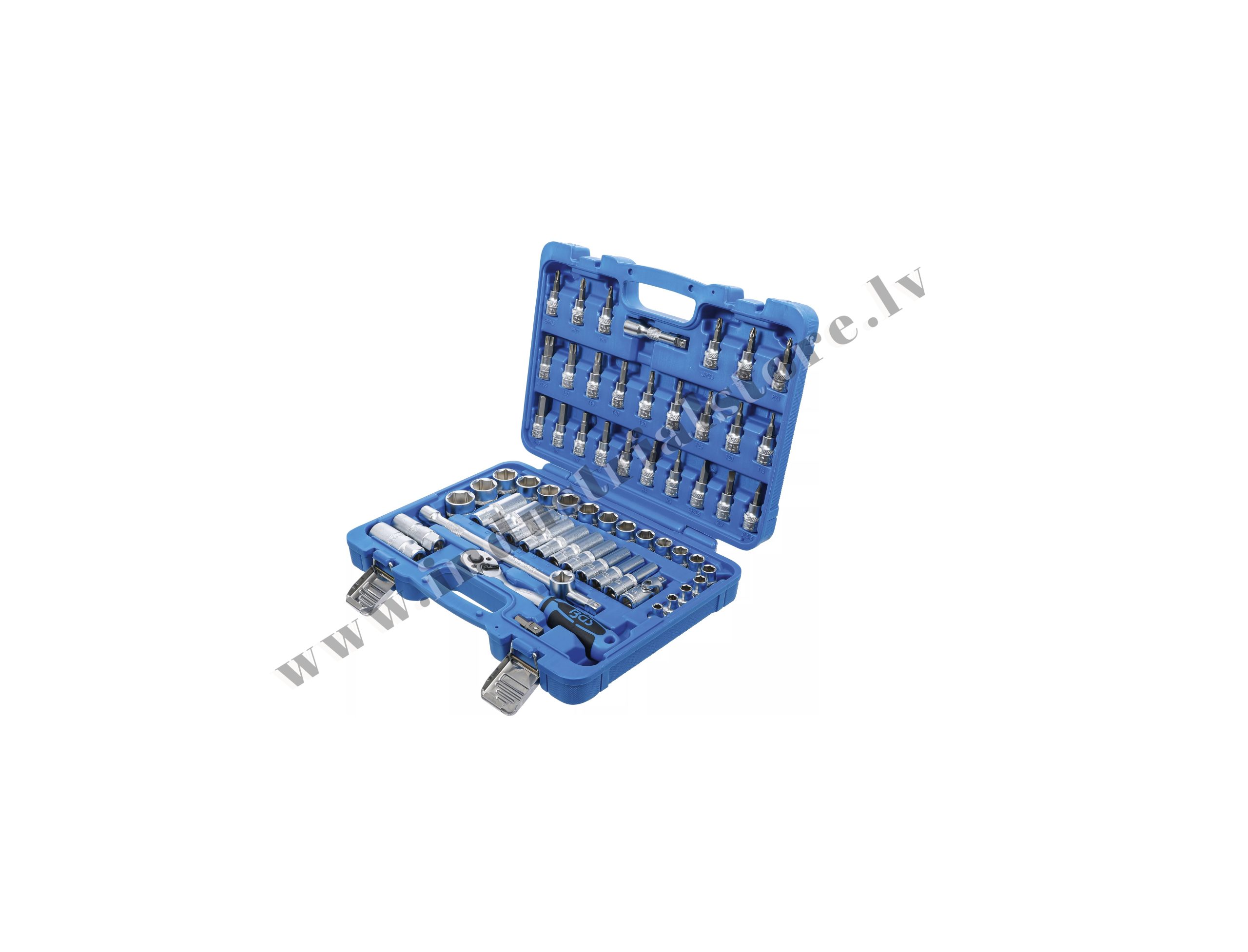 3/8'' MUCIŅATSLĒGU + UZGAĻU KOMPLEKTS 61VIEN BGS - Image 2