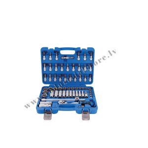 SUPER LOCK 3/8'' MUCIŅATSLĒGU + UZGAĻU KOMPLEKTS 61VIEN BGS