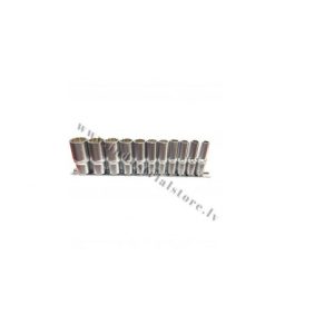 COLLĪGU IZMĒRU PAGARINĀTU MUCIŅU KOMPLEKTS 12-KANTU, 3/8" 11VIEN. BGS