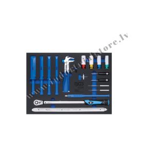 KOMBINĒTS RIEPU REMONTA INSTRUMENTU KOMPLEKTS 18VIEN BGS