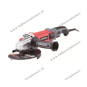 LEŅĶA SLĪPMAŠĪNA 125MM 1400W AR REGULĒJAMIEM APRIEZIENIEM