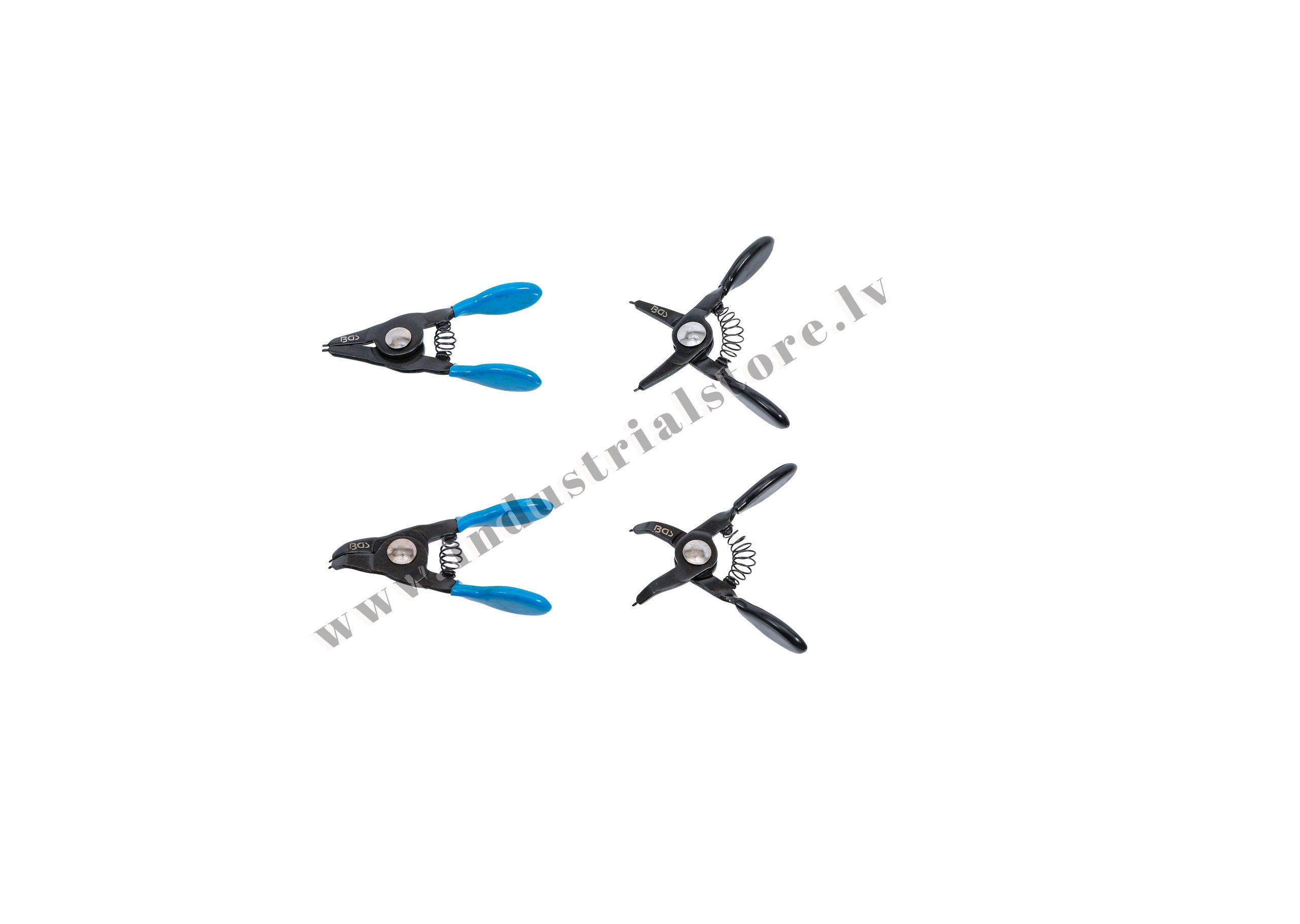 SPROSTGREDZENU STANGU KOMPLEKTS MINI 80MM 4VIEN BGS
