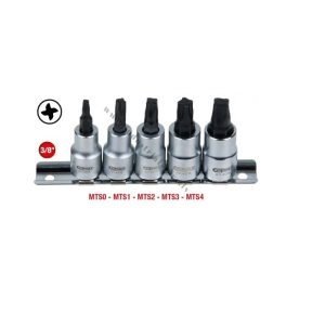 MORTORQ UZGAĻU KOMPLEKTS 5 GAB. KS TOOLS
