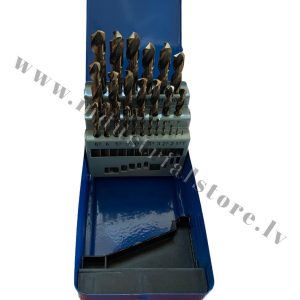 SPIRĀLURBJU KOMPLEKTS HSS COBALT 25VIEN