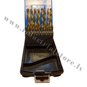 SPIRĀLURBJU KOMPLEKTS HSS-TIN 19VIEN BGS