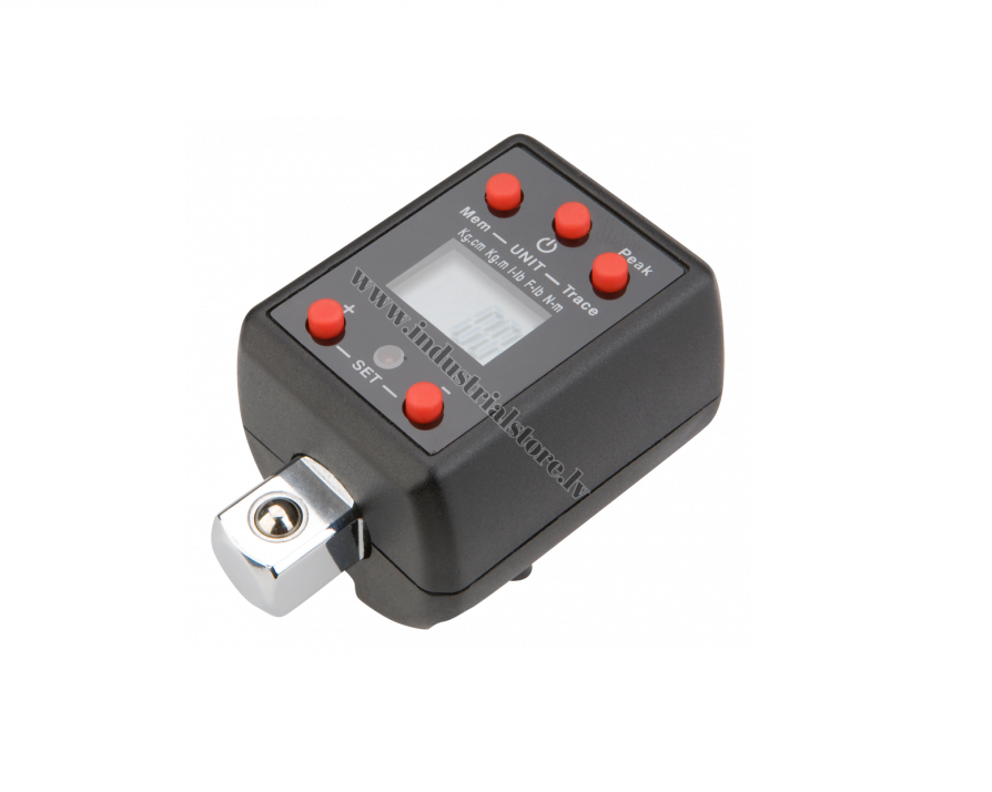 ELEKTRONISKS DINAMOMETRISKAIS ADAPTERIS AR 1/2" KVADRĀTU 40-200NM