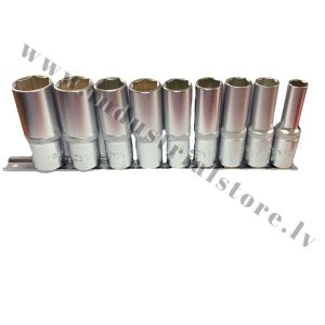 3/8'' MUCIŅU KOMPLEKTS 6KT PAGARINĀTAS UZ SLIEDĪTES BGS