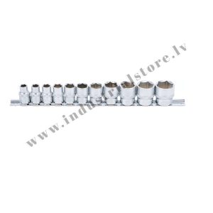 COLLĪGU ĪSO MUCIŅATSLĒGU KOMPLEKTS AR 3/8'' KVADRĀTU 6KANTU 11VIEN BGS