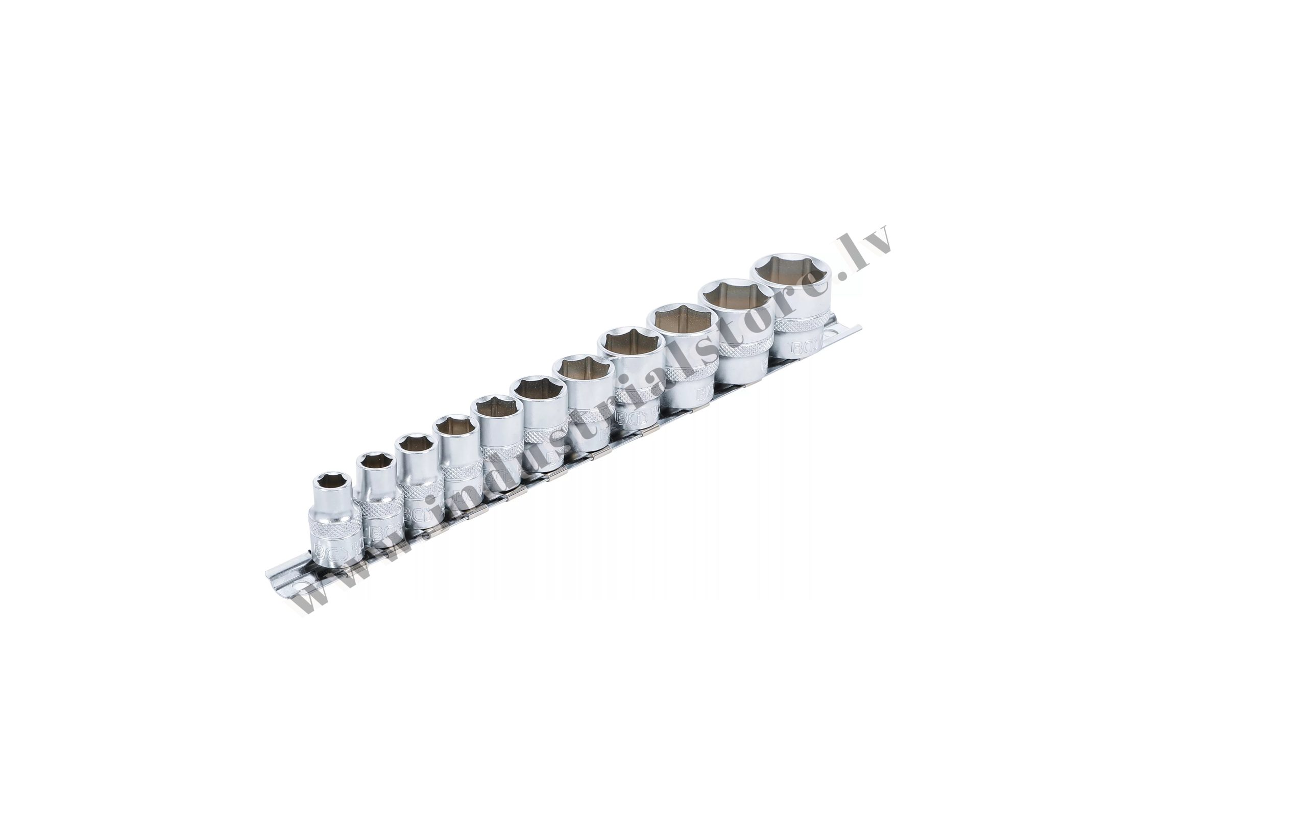 COLLĪGU ĪSO MUCIŅATSLĒGU KOMPLEKTS AR 3/8'' KVADRĀTU 6KANTU 11VIEN BGS - Image 2
