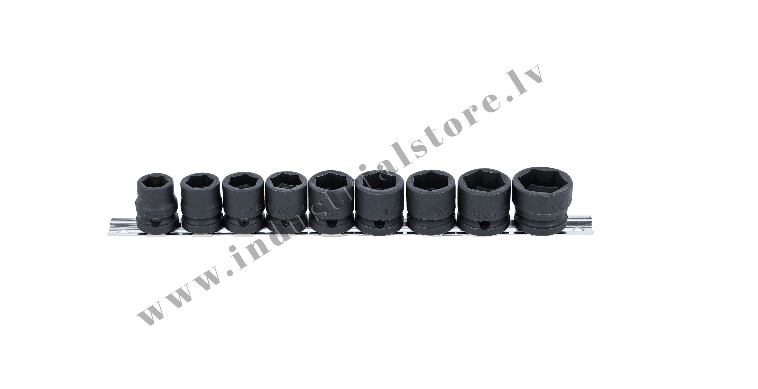 1/2'' 6KT TRIECIENMUCIŅU KOMPLEKTS 13-24MM 9VIEN BGS - Image 2