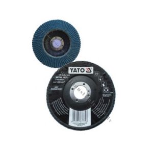 LAPIŅSLĪPDISKS 125x22.4mm P120 NERŪSĒJOŠAM TĒRAUDAM YATO