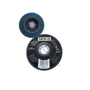 LAPIŅSLĪPDISKS 125x22.4mm P60 NERŪSĒJOŠAM TĒRAUDAM YATO
