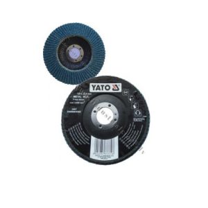 LAPIŅSLĪPDISKS 125x22.4mm P36 NERŪSĒJOŠAM TĒRAUDAM YATO