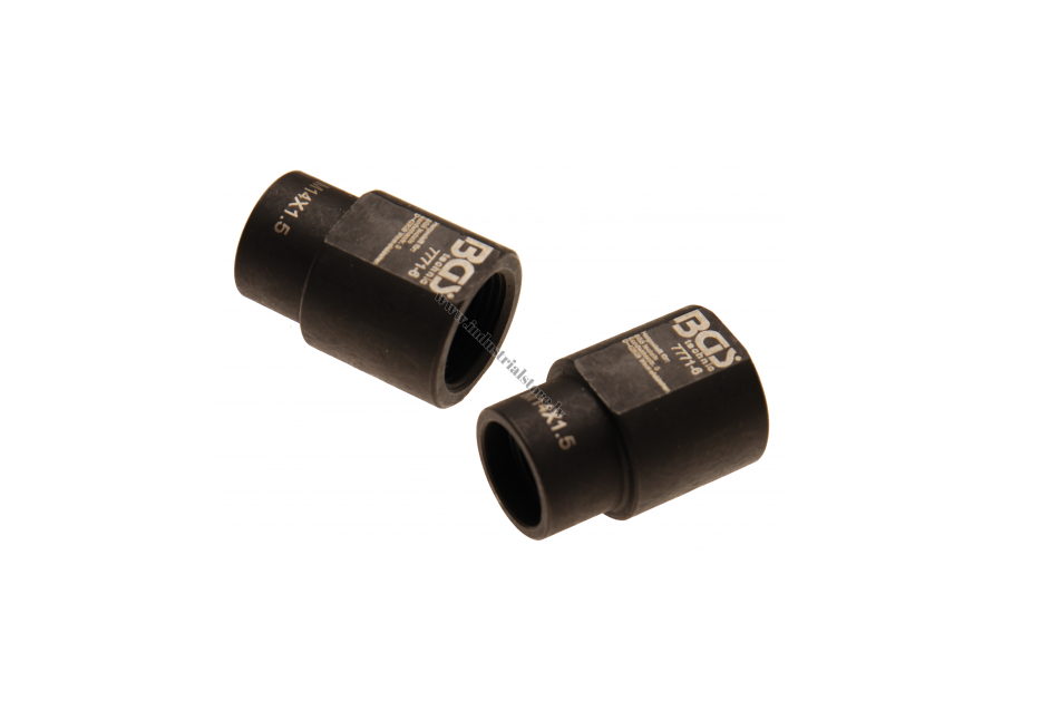 SPRAUSLAS ADAPTERIS INERCES ĀMURAM M20x1,5 IEKŠĒJĀ VĪTNE -> M14x1,5 IEKŠĒJĀ VĪTNE BGS
