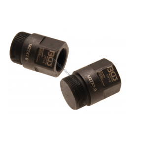 SPRAUSLAS ADAPTERIS INERCES ĀMURAM M20x1,5 IEKŠĒJĀ VĪTNE -> M27x1,0 ĀRĒJĀ VĪTNE BGS
