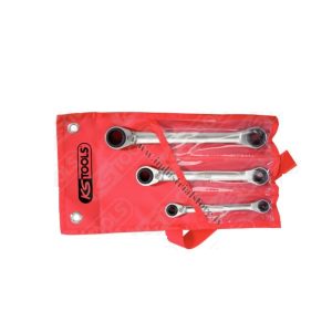 PĀRSLĒDZAMU TARKŠĶATSLĒGU KOMPLEKTS 4IN1 8-19MM KSTOOLS