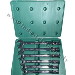 KOMBINĒTU ŠARNĪRUATSLĒGU KOMPLEKTS 10-19MM 6VIENĪBAS SATA