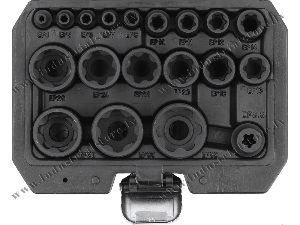 EP TORX PLUS PROFILA TRIECIENMUCIŅU KOMPLEKTS 19 VIENĪBAS - Image 2