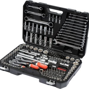 MUCIŅATSLĒGU KOMPLEKTS 1/4"+3/8"+1/2" 150 VIENĪBAS YATO