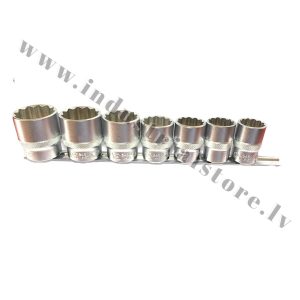 1/2'' MUCIŅU KOMPLEKTS 12KT ĪSĀS UZ SLIEDĪTES BGS