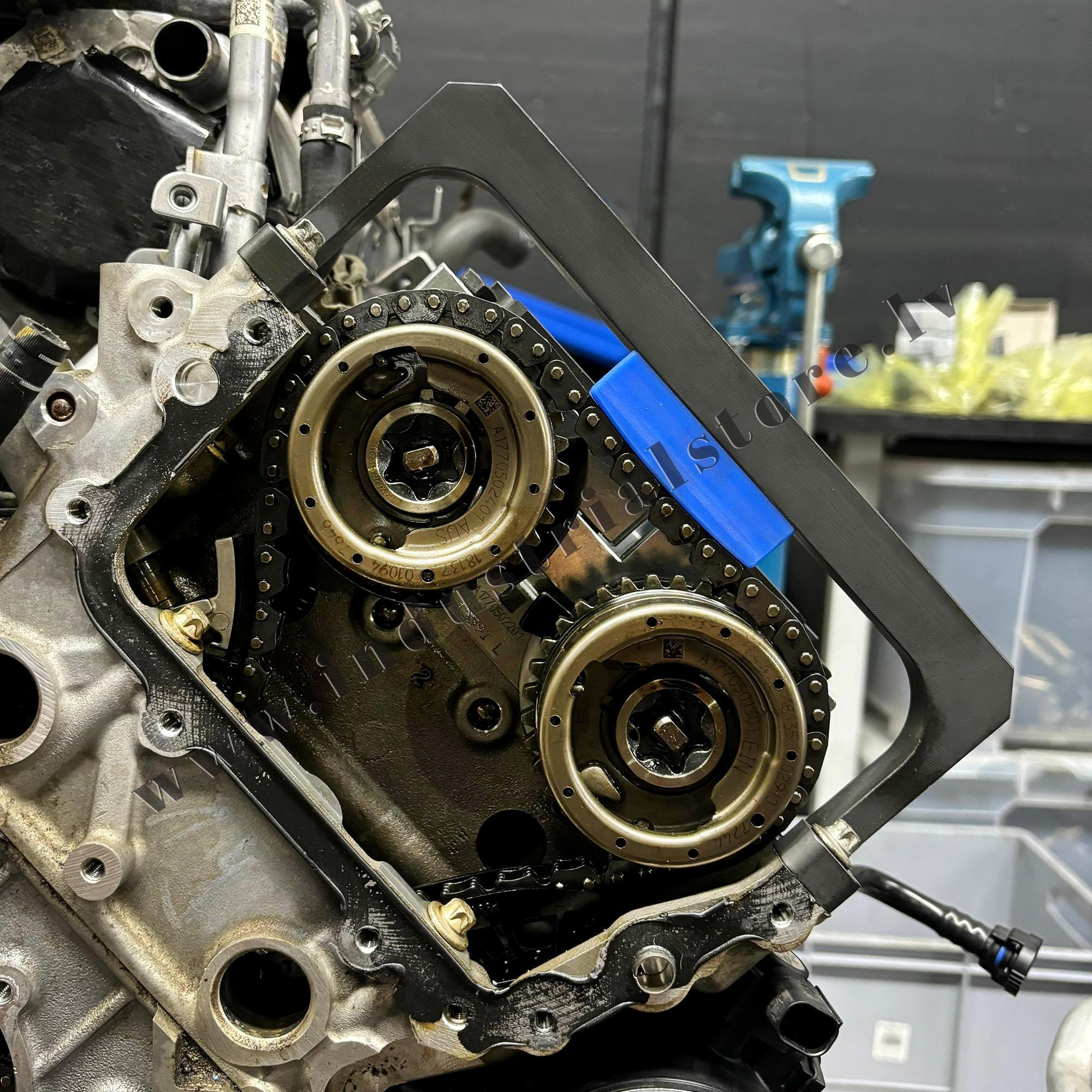 MERCEDES BENZ M176, M177 DZINĒJU, SADALES VĀRPSTU FIKSĒŠANAS INSTRUMENTU KOMPLEKTS - Image 6
