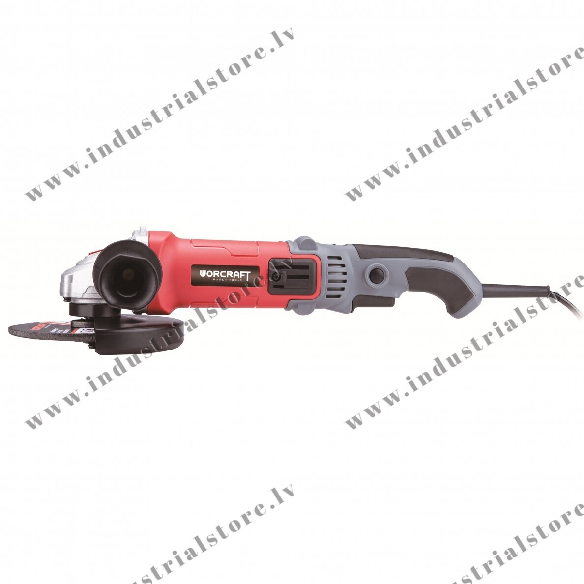 LEŅĶA SLĪPMAŠĪNA 125MM 1400W AR REGULĒJAMIEM APRIEZIENIEM - Image 2