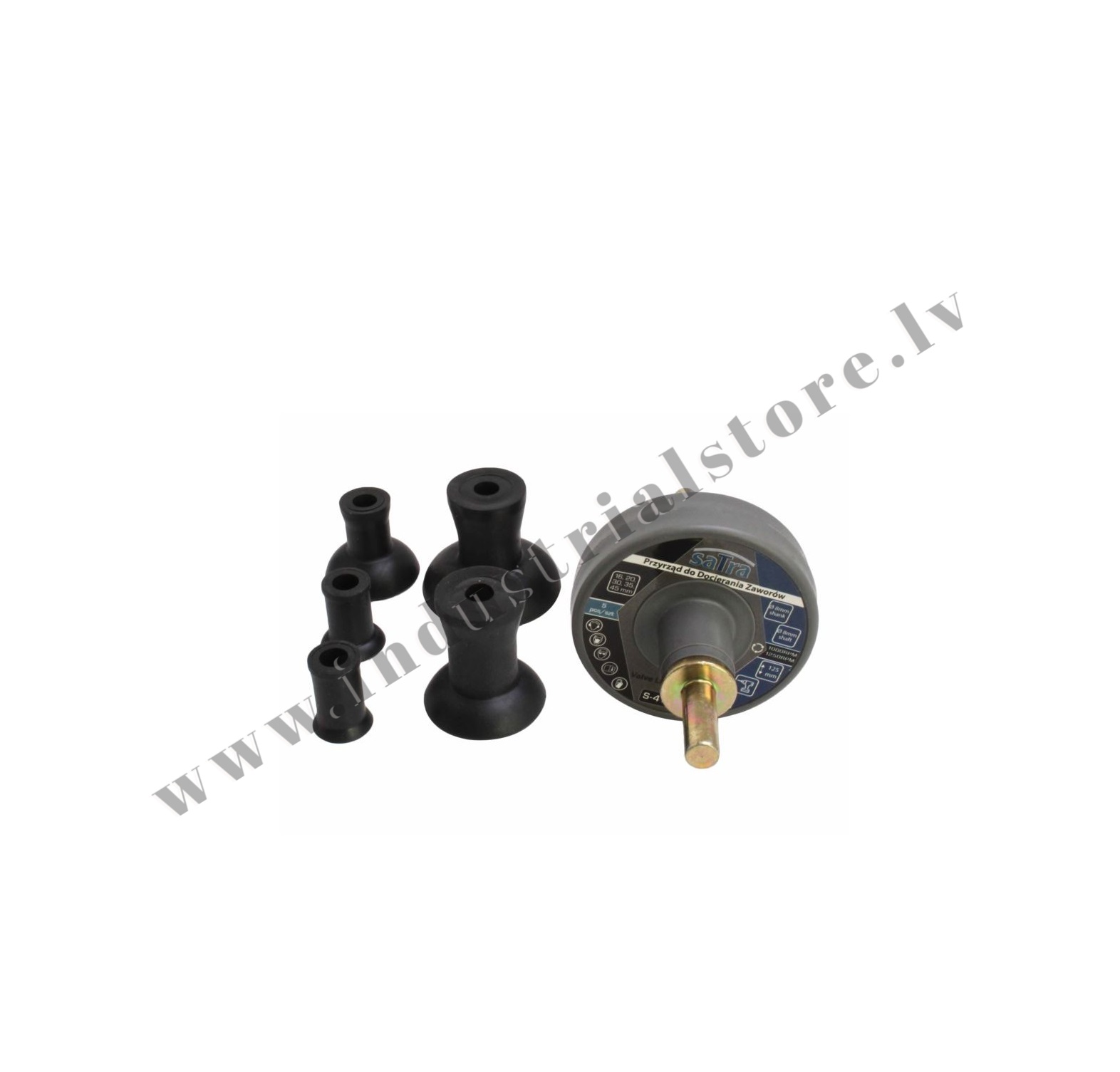 VĀRSTU SLĪPĒŠANAS IERĪCE, LIEKAMA URBJMAŠĪNĀ AR 4 ADAPTERIEM - Image 3