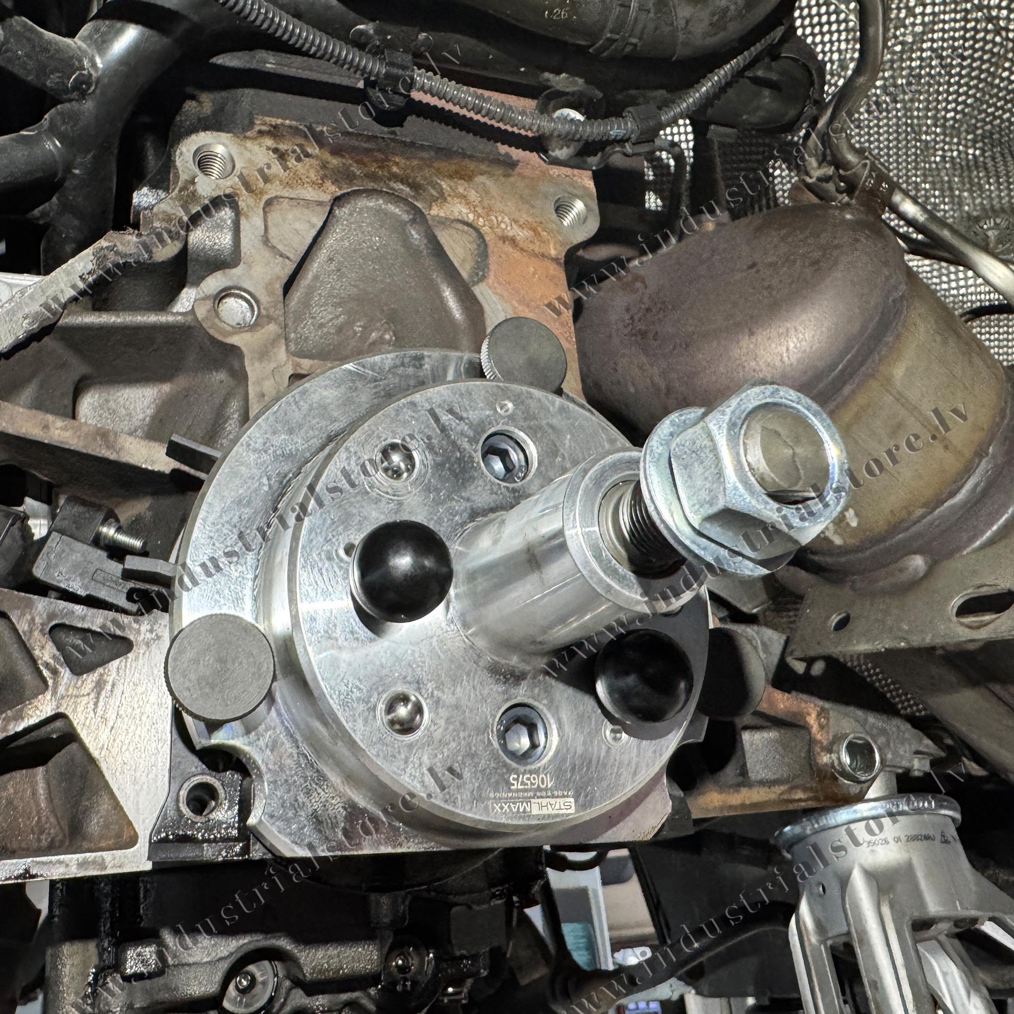KLOĶVĀRPSTAS BLĪVSLĒGA, ĀTRUMKĀRBAS GALĀ, UZSTĀDĪŠANAS INSTRUMENTS, KĀ VW T10134, FORD 303-1714 - Image 4