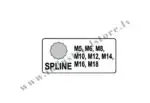 Triecien uzgaļu spline komplekts 1/2″ m5-18mm 8 gab. - Image 3