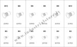 Vītņkniežu komplekts m3-m10 300 gab. - Image 2