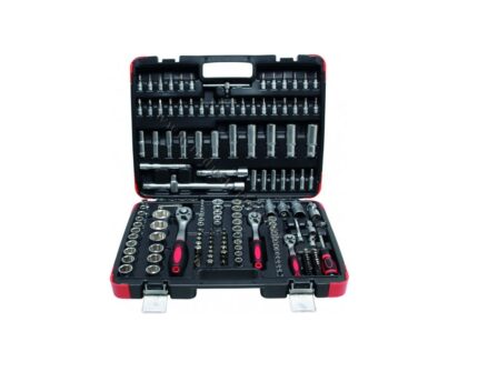 Muciņatslēgu 1/2" 3/8" 1/4" komplekts 172 vienības BGS / kraftmann