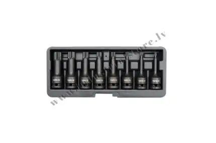 Triecien uzgaļu spline komplekts 1/2″ m5-18mm 8 gab.