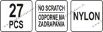 Auto salona apdares paneļu klipšu demontāžas lāpstiņas komplekts 27 gab. - Image 6