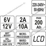 Elektronisks 6 un 12v akumulātoru lādētājs - Image 7