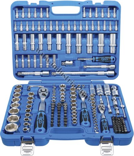 Muciņatslēgu komplekts 1/4"+3/8"+1/2" 192 vienības