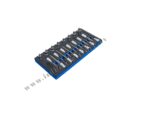 Xzn skrūvēšanas uzgaļu komplekts ar 1/2'' kvadrātu 22 gab. - Image 2