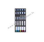 Kombinēts muciņu komplekts ar 1/4'' / 3/8''  / 1/2'' kvadrātu 26 gab.
