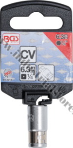 1/4'' Kvadrāta adapteris 1/4" skrūvēšanas uzgaļiem - Image 2