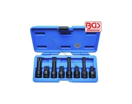 Garo un īso spline / xzn triecien uzgaļu komplekts 1/2" m12-m18